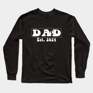 dad est 2024 Long Sleeve T-Shirt